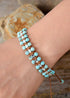 Boho Bracelet, Friendship Bracelet, Pink Rhodonite and Blue Amazonite